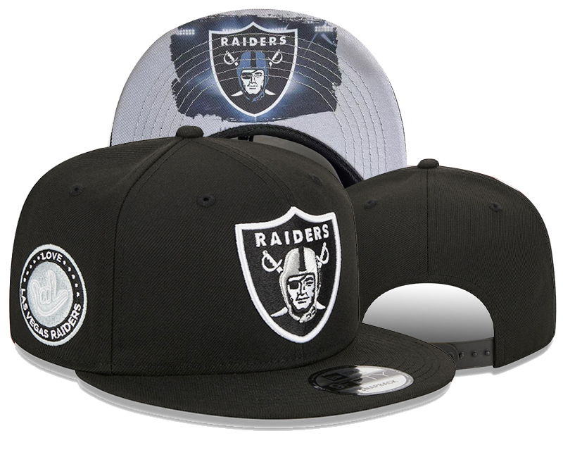 Las Vegas Raiders 2025 Stitched Snapback Hats 028 Las Vegas Raiders 2025 Stitched Snapback Hats 028